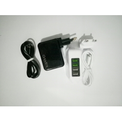 CHARGER VANVO 4PORT USB + KABEL USB MICRO